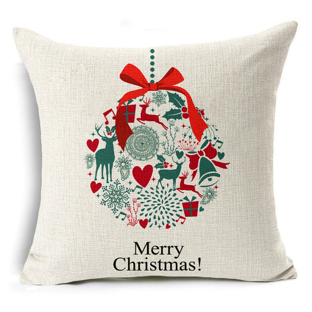 Cushion Cover Merry Christmas! Model: K