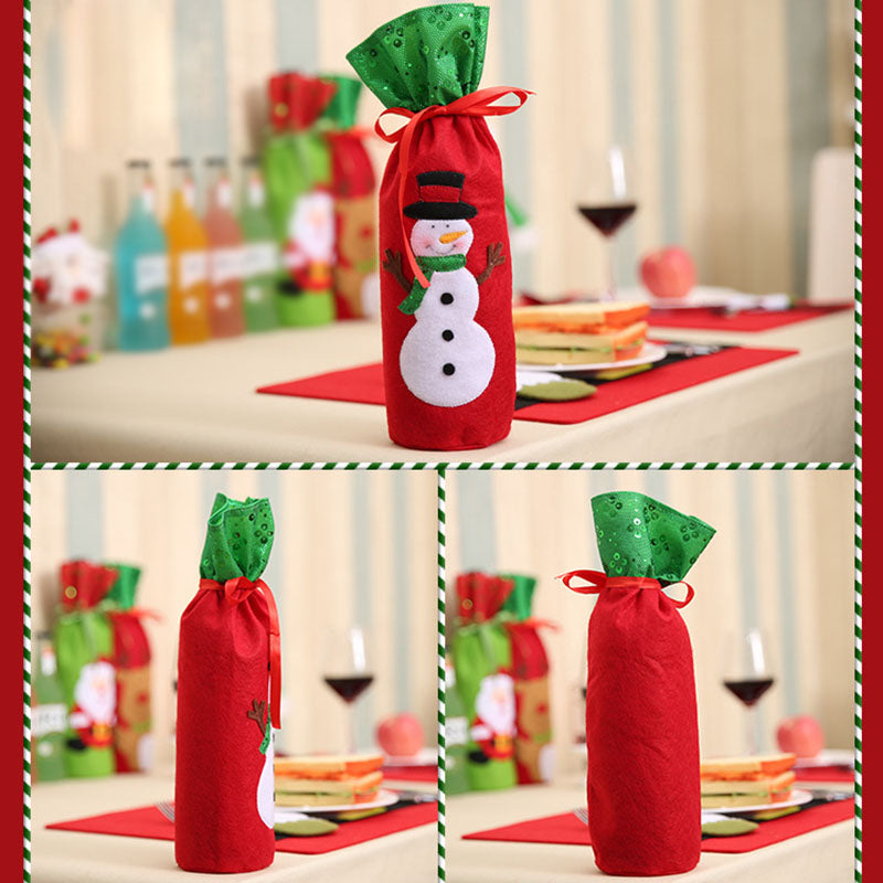 Christmas Wine Bottle