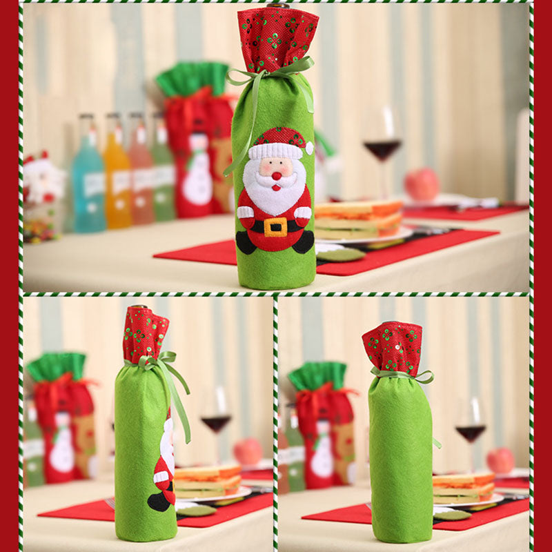 Christmas Wine Bottle