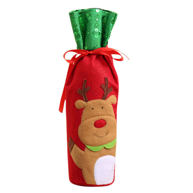 Christmas Wine Bottle