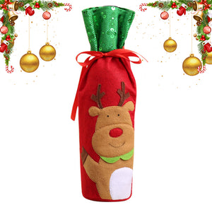 Christmas Wine Bottle